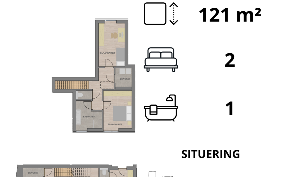 Duplex te koop in Londerzeel